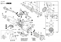 Bosch 3 601 H28 801 GWS1000 Angle Grinder Spare Parts